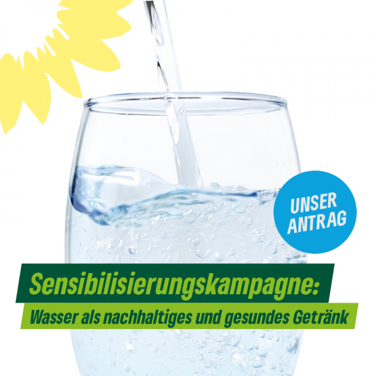 29.07.2024: Antrag auf Förderung einer Sensibilisierungskampagne für den Konsum von Trinkwasser an Viersener Schulen